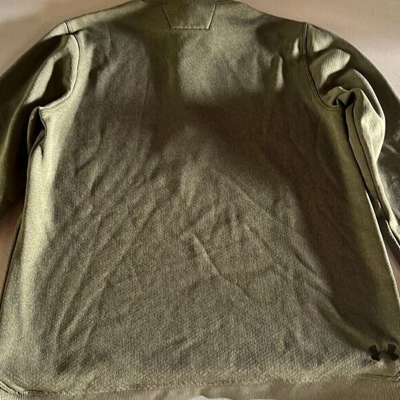 Under Armour 1/4 Zip Light Fleece Pullover Sz. M - Picture 3 of 9